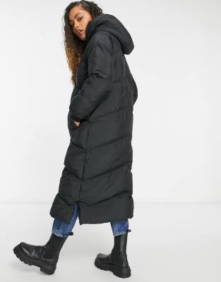 petite long padded coat