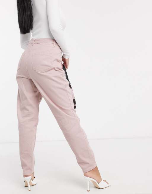 Missguided petite 2024 mom jeans