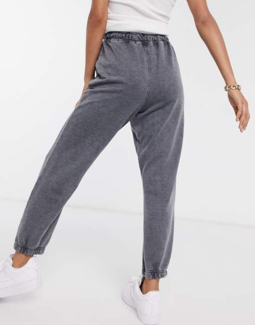 Grey best sale joggers missguided