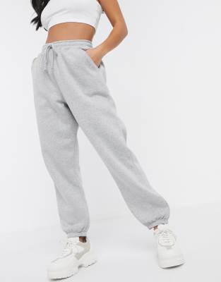 oversized grey sweats