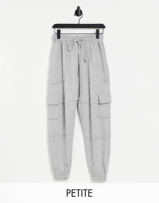 grey sweatpants petite