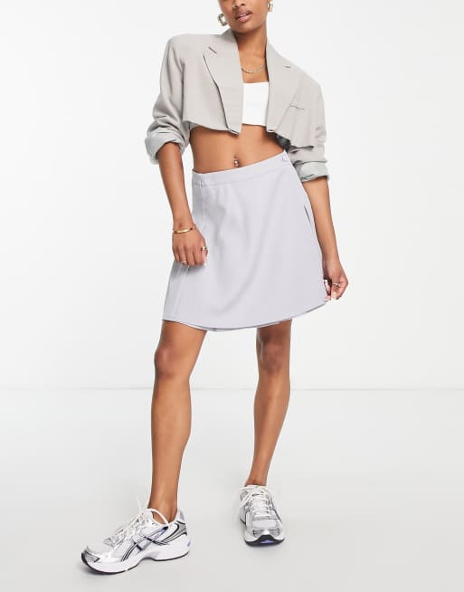 Pleated mini clearance skirt missguided