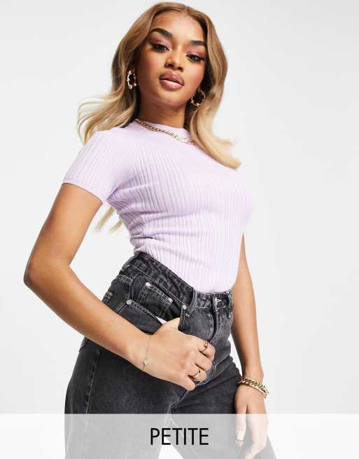 Lilac Short Sleeve Bodysuit