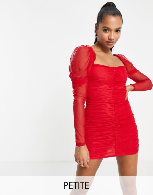 Missguided hotsell ruched dress