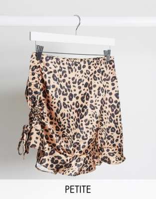 leopard skirt petite