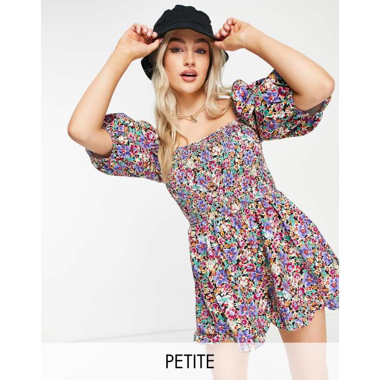 Missguided cheap floral playsuit