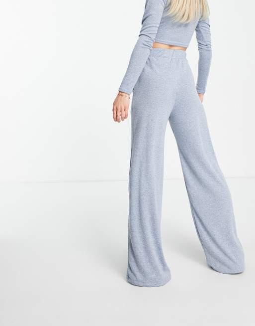 Missguided Petite - Space-dye broek in blauw, 2 van 4