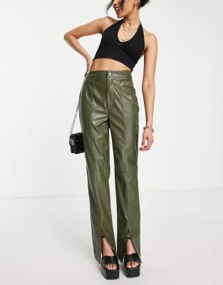 Missguided 2024 croc trousers