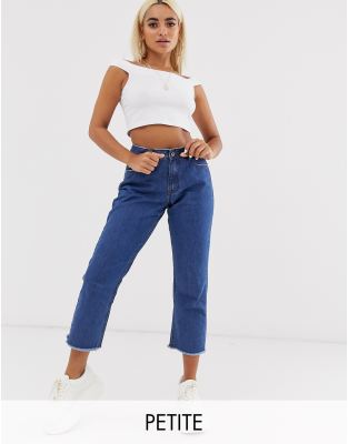 Missguided Petite wrath jeans-Blue