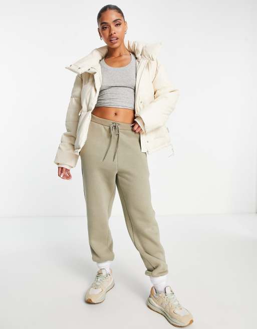 Missguided - Piumino bianco in pelle sintetica, 4 di 4