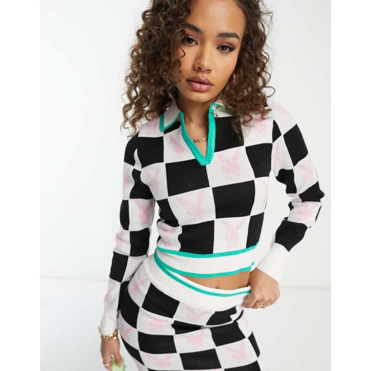 Missguided Ski co-ord in white