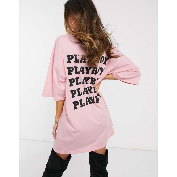 Playboy tee 2025 shirt dress