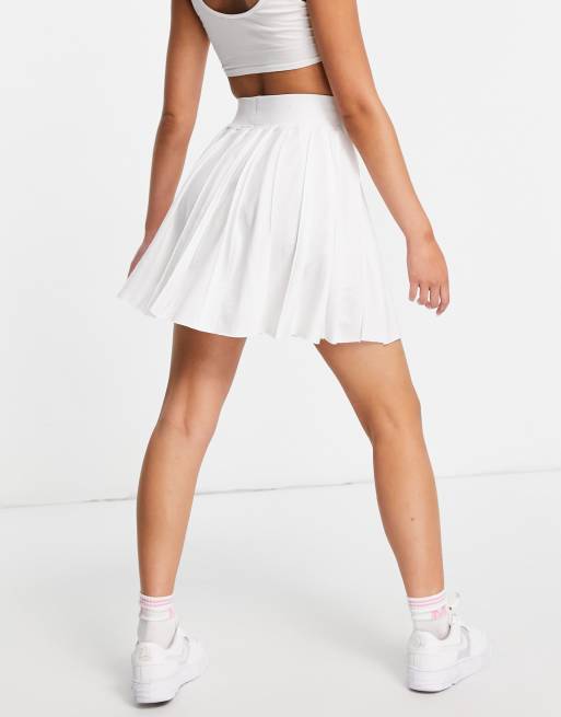 White 2025 skort missguided