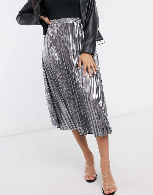 Silver 2025 skirt missguided