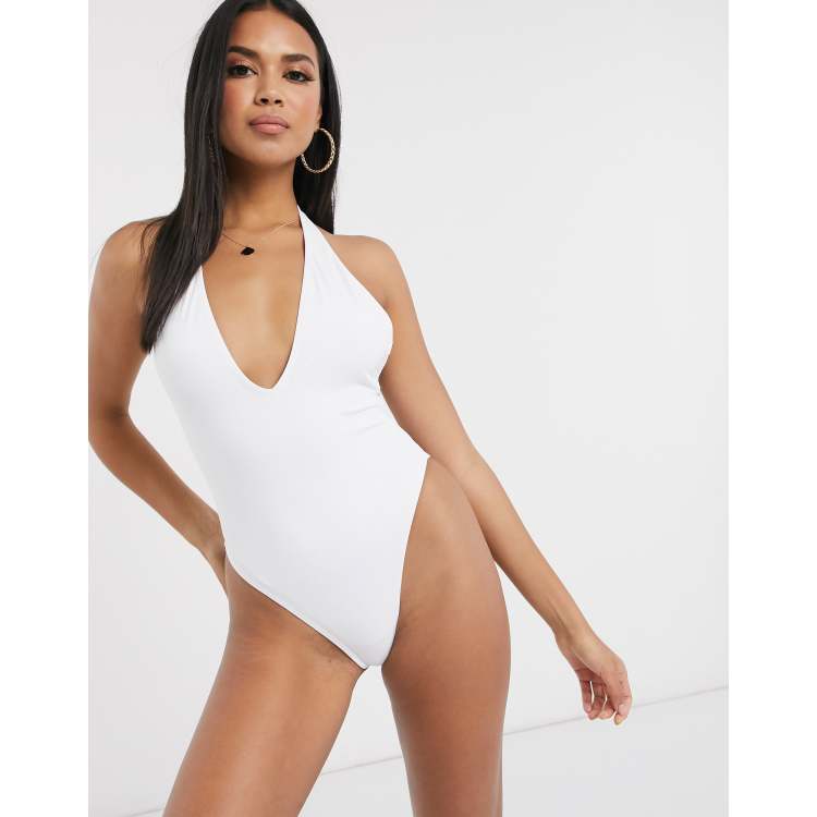 Asos plunge swimsuit clearance