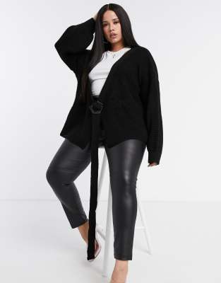 missguided black cardigan