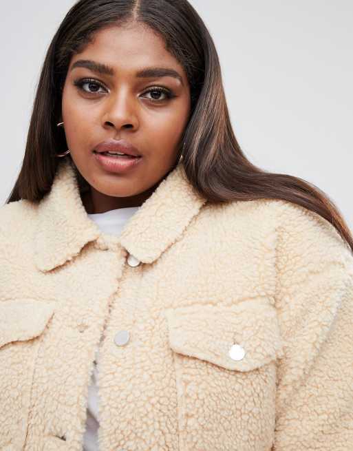 Missguided teddy deals jacket