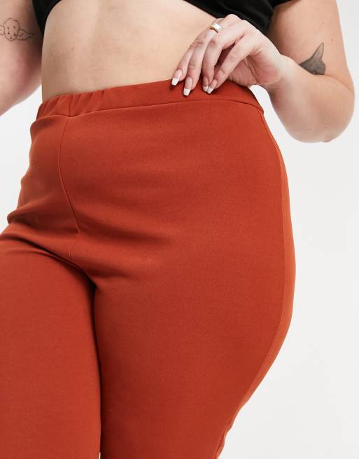 Missguided Plus – Jogginghose in Rostrot, 3 von 4