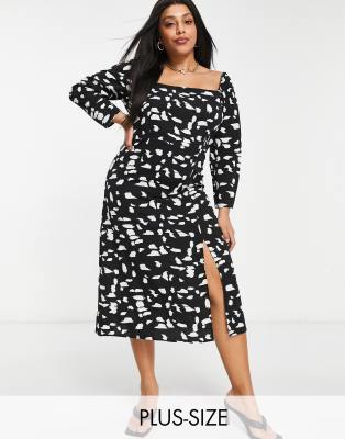 Missguided dalmatian dress best sale