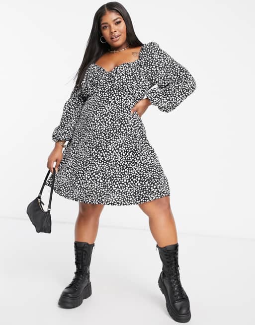 Plus size hotsell milkmaid dress