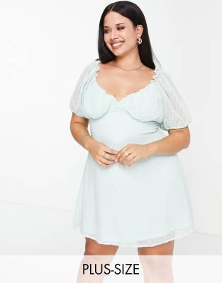 milkmaid dress sage