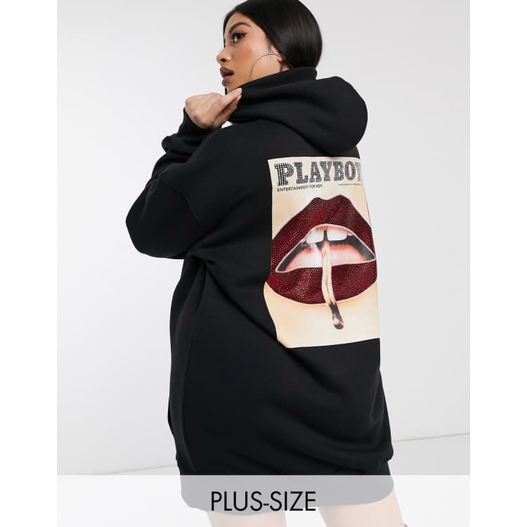 Playboy missguided hoodie new arrivals