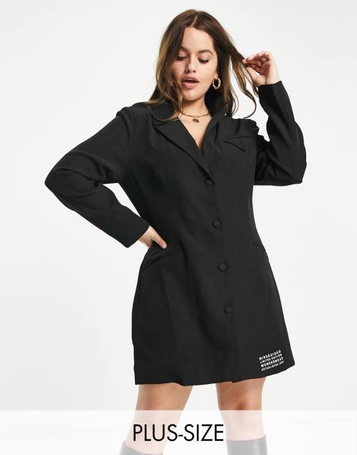 plus size black dress coat