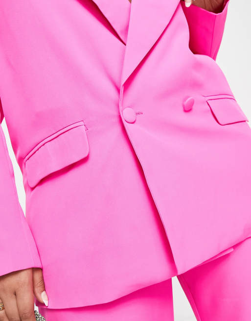 Missguided hot deals pink blazer