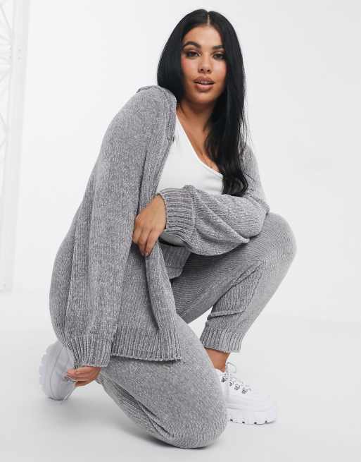 Missguided chenille deals cardigan