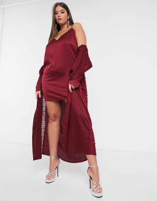 Sottoveste bordeaux deals