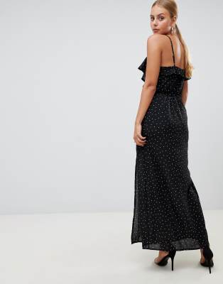 maxi dress split leg