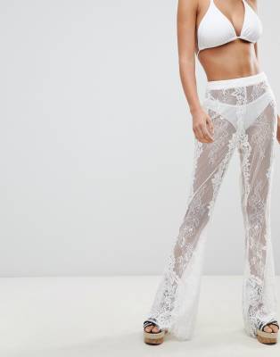 missguided lace pants