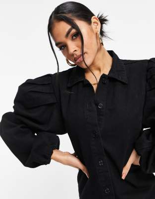 men's shirt with puffy sleeves