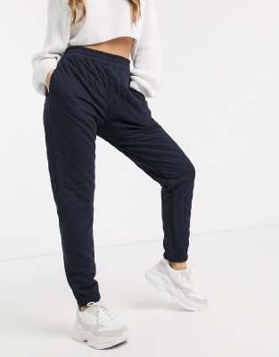 navy joggers
