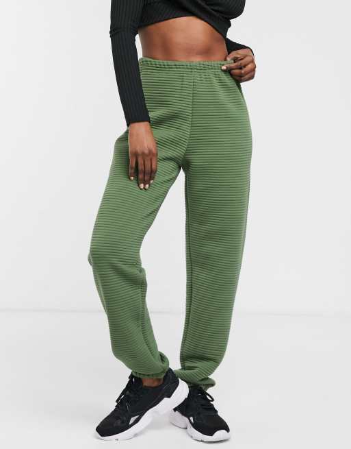 Missguided cheap ribbed jogger