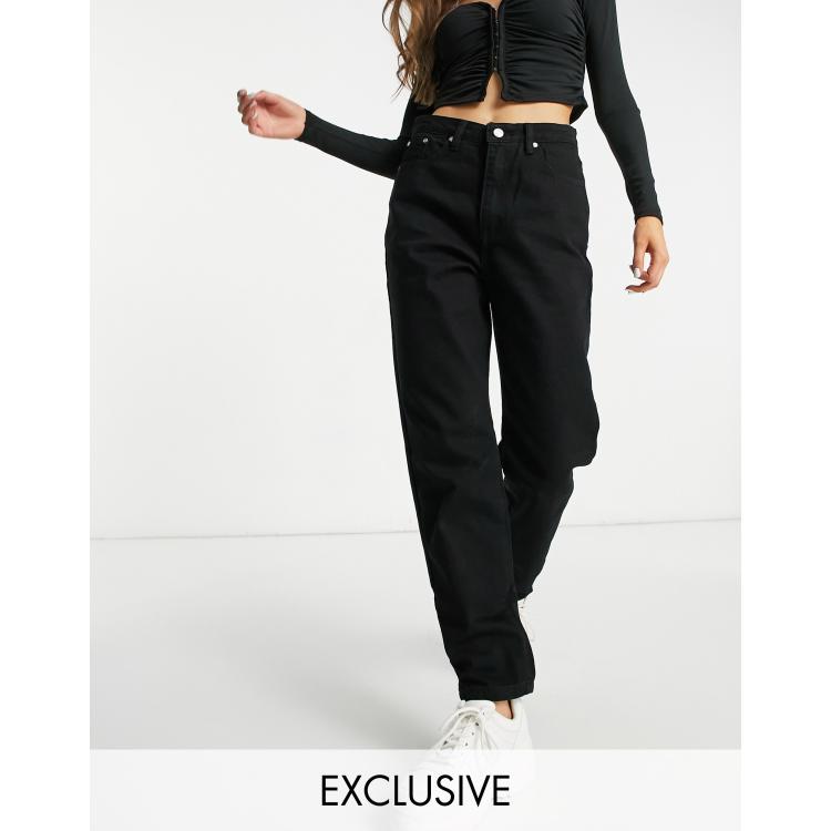 Drew black ripped deals mom jeans missguided