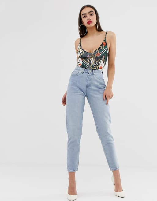 Missguided mom hot sale jeans