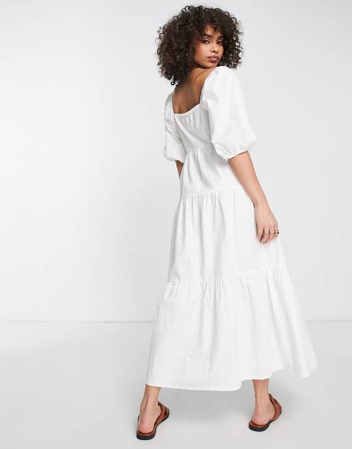 Robe blanche missguided best sale