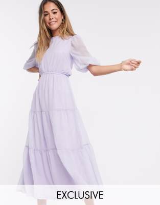 robe lilas asos