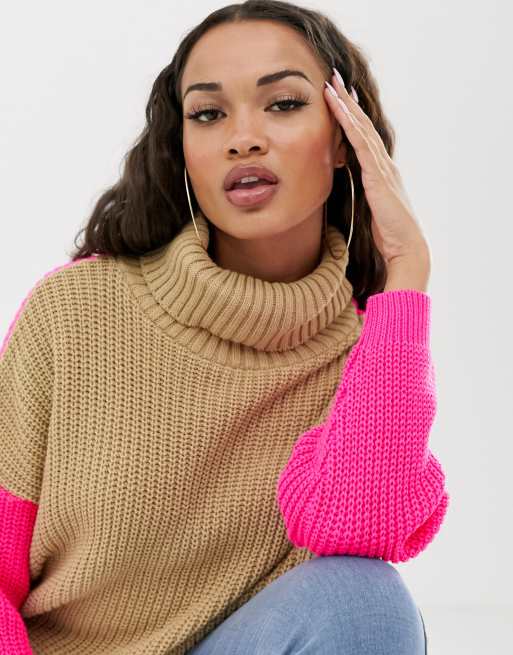 Camel hotsell color sweater