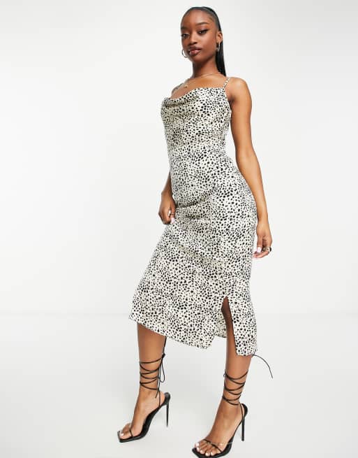 Missguided cowl cami dress sale