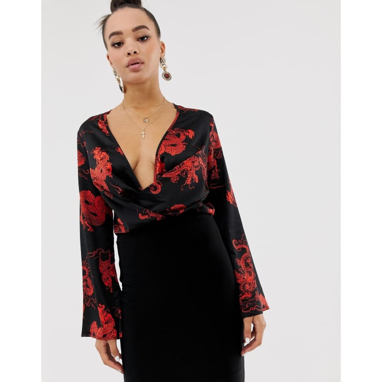 Missguided hotsell dragon dress