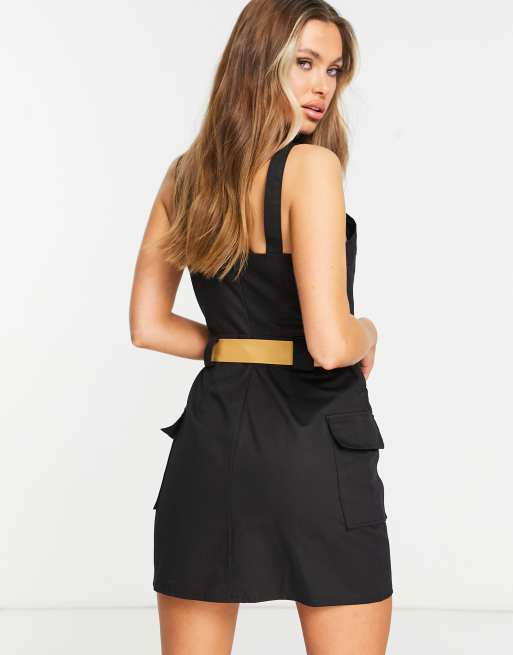 Missguided utility clearance dress