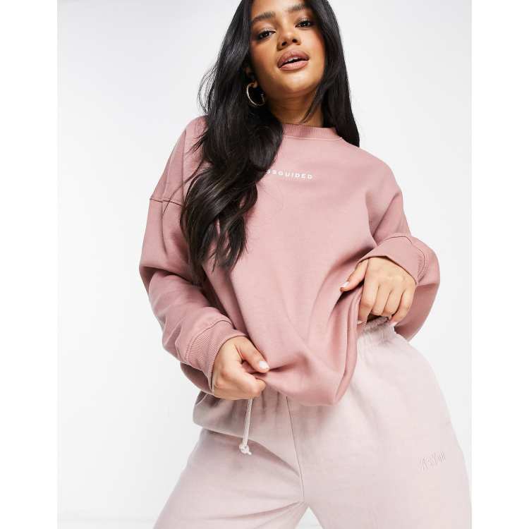 Missguided outlet pink hoodie