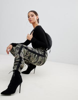 missguided camo joggers