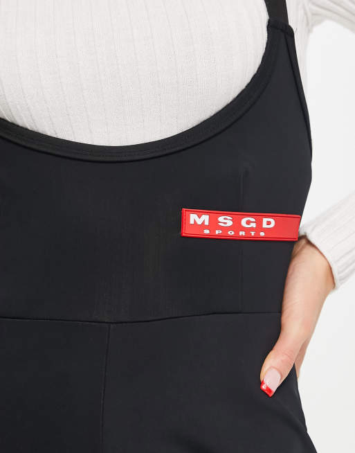 Missguided, Pants & Jumpsuits, Black Msgd Ski Pants