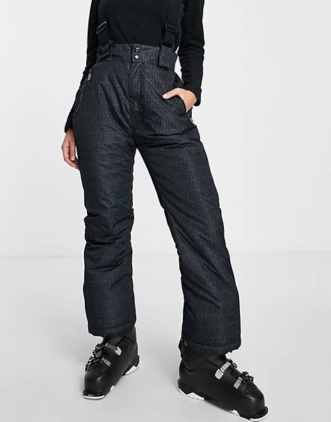 Missguided Ski snowboard trousers in black