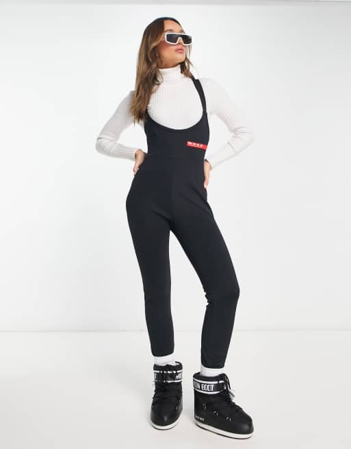 Missguided - Ski - Sorte overalls