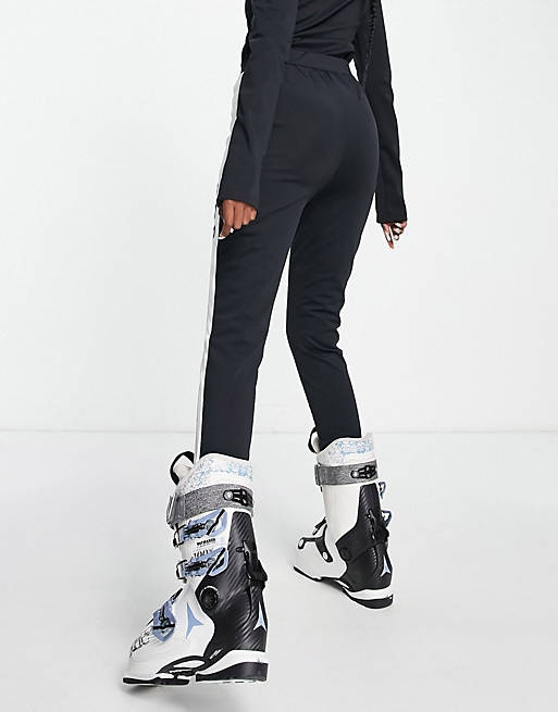 Missguided Ski stirrup pants in black