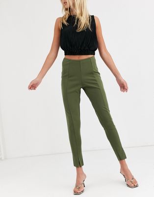 Missguided skinny fit cigarette pants 